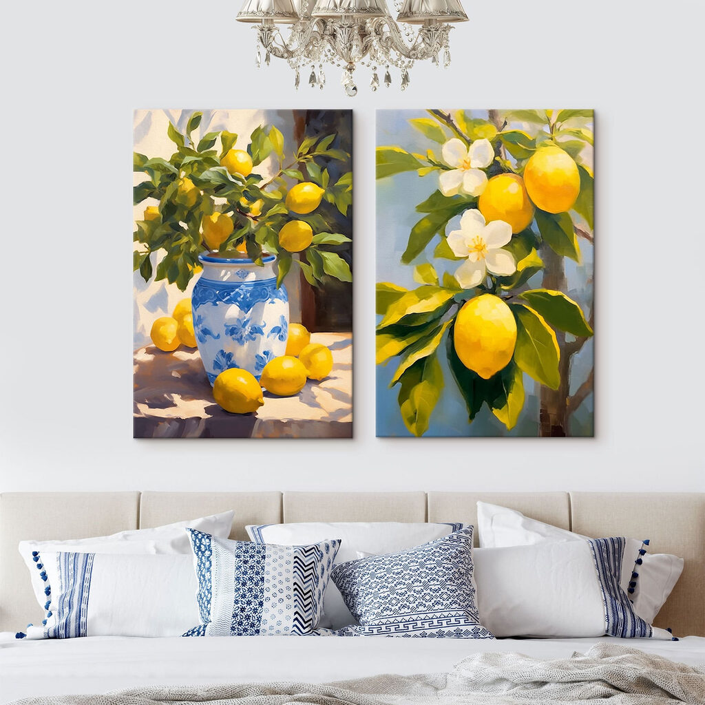 Fiori di limone in un ambiente