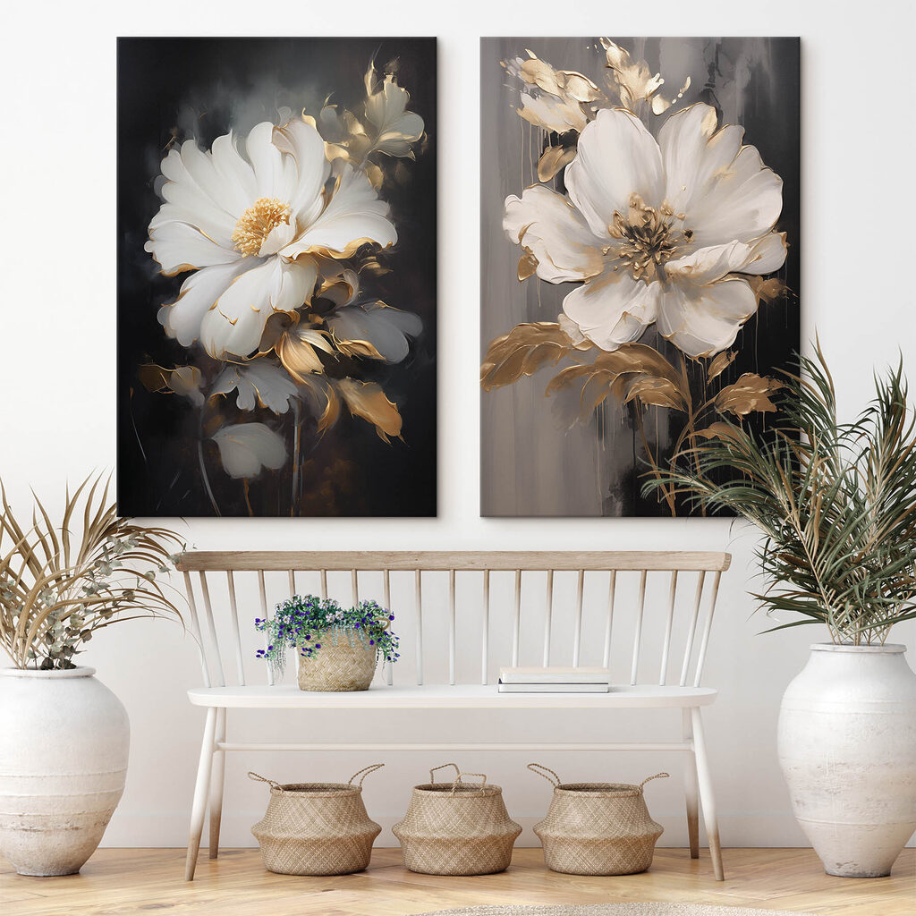 Luce nei fiori in un ambiente
