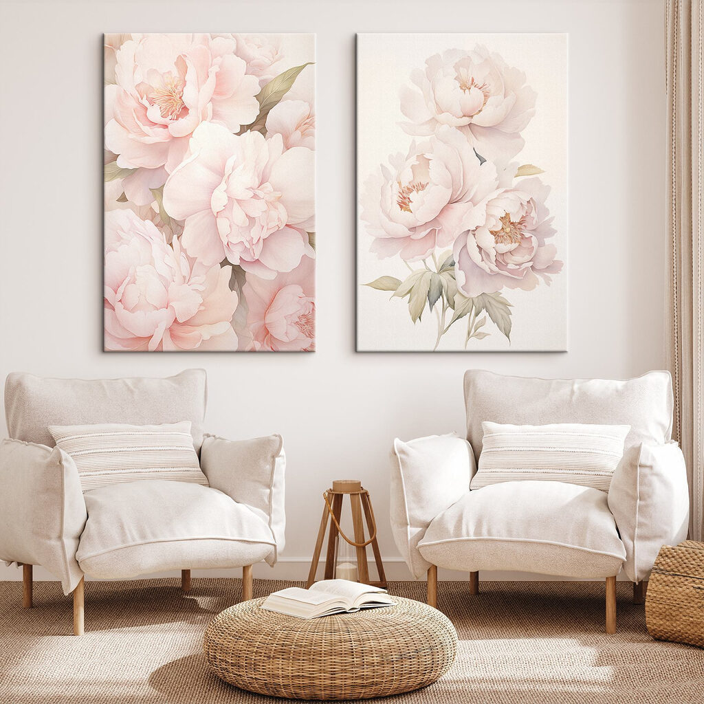 Fiori leggeri e calmi in un ambiente