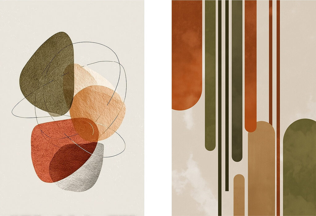 Forme e ritmo — design completo