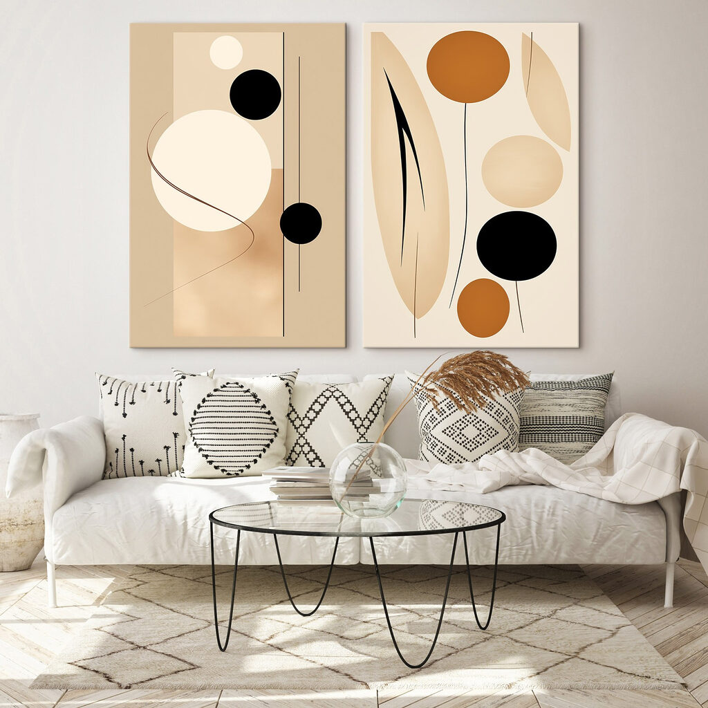 Composizioni grafiche in un ambiente