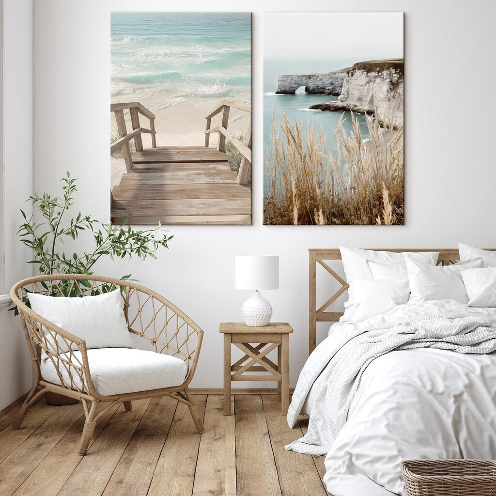 Sentiero verso il mare in un ambiente