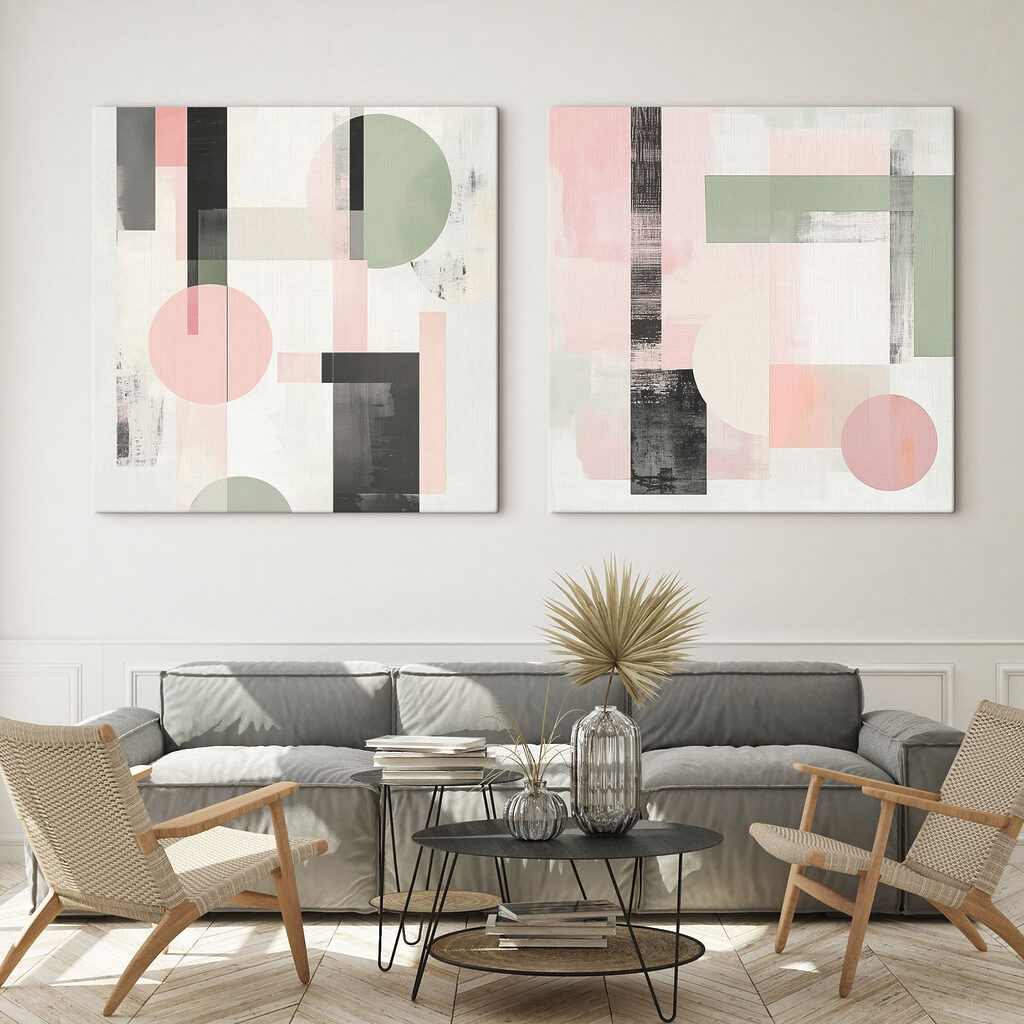 Forme geometriche in un ambiente