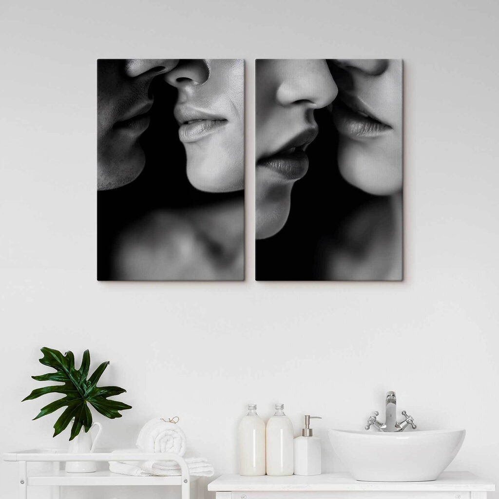 Intimità in bianconero — ambiente 1