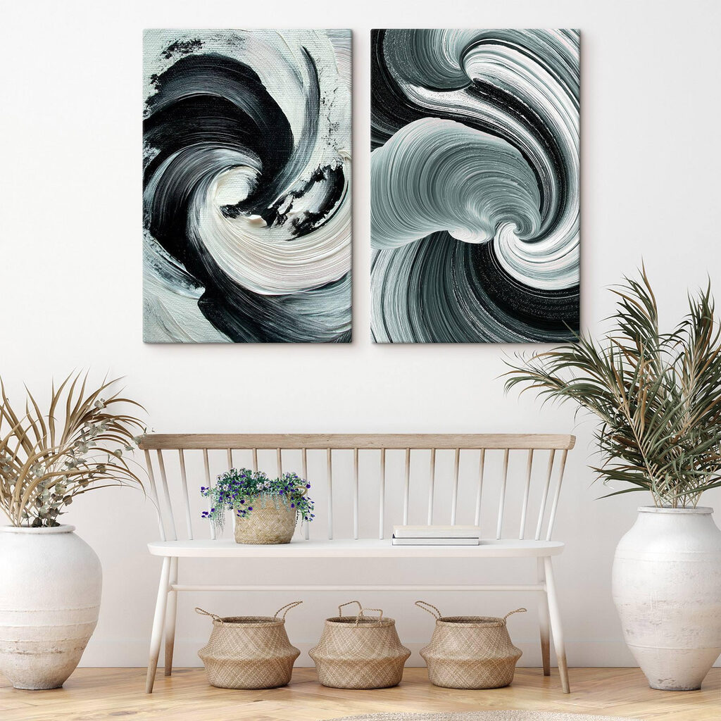 Vortici a spirale in un ambiente