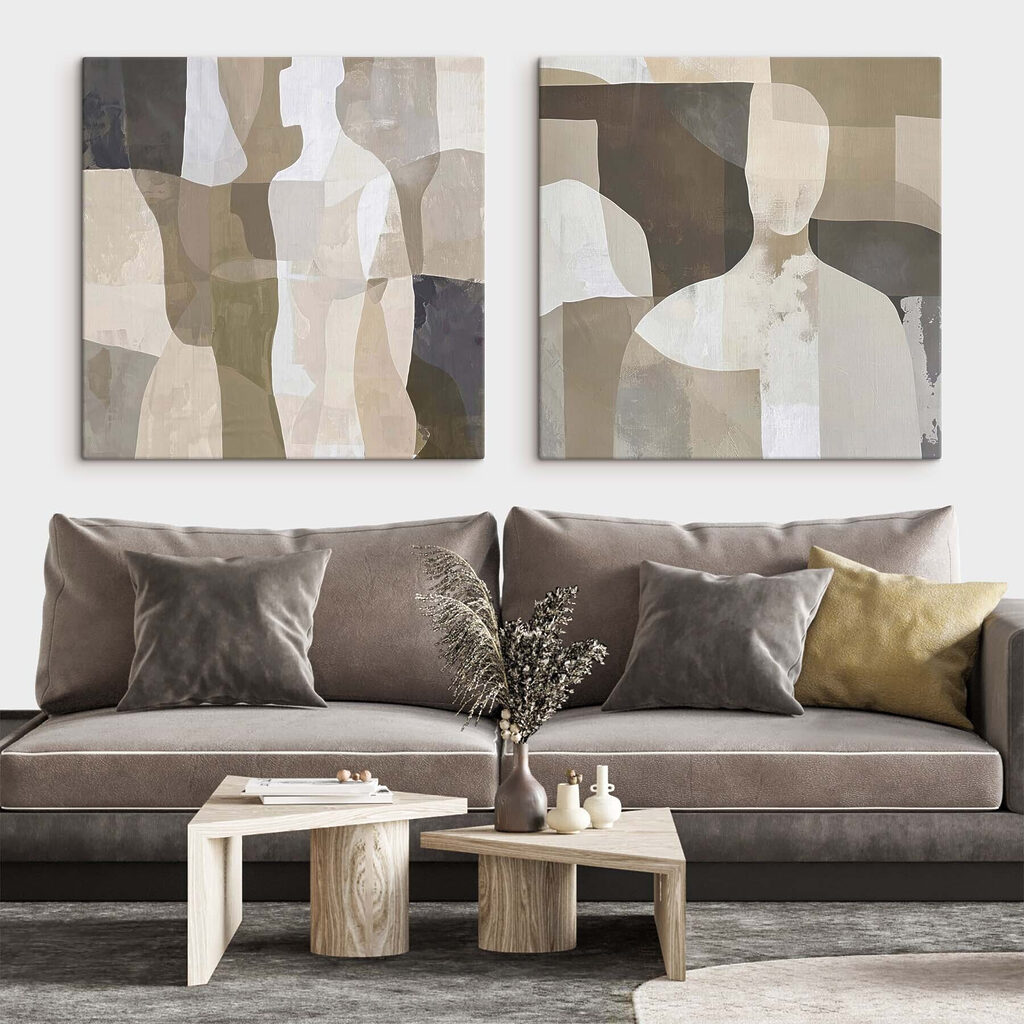 Figure astratte in un ambiente