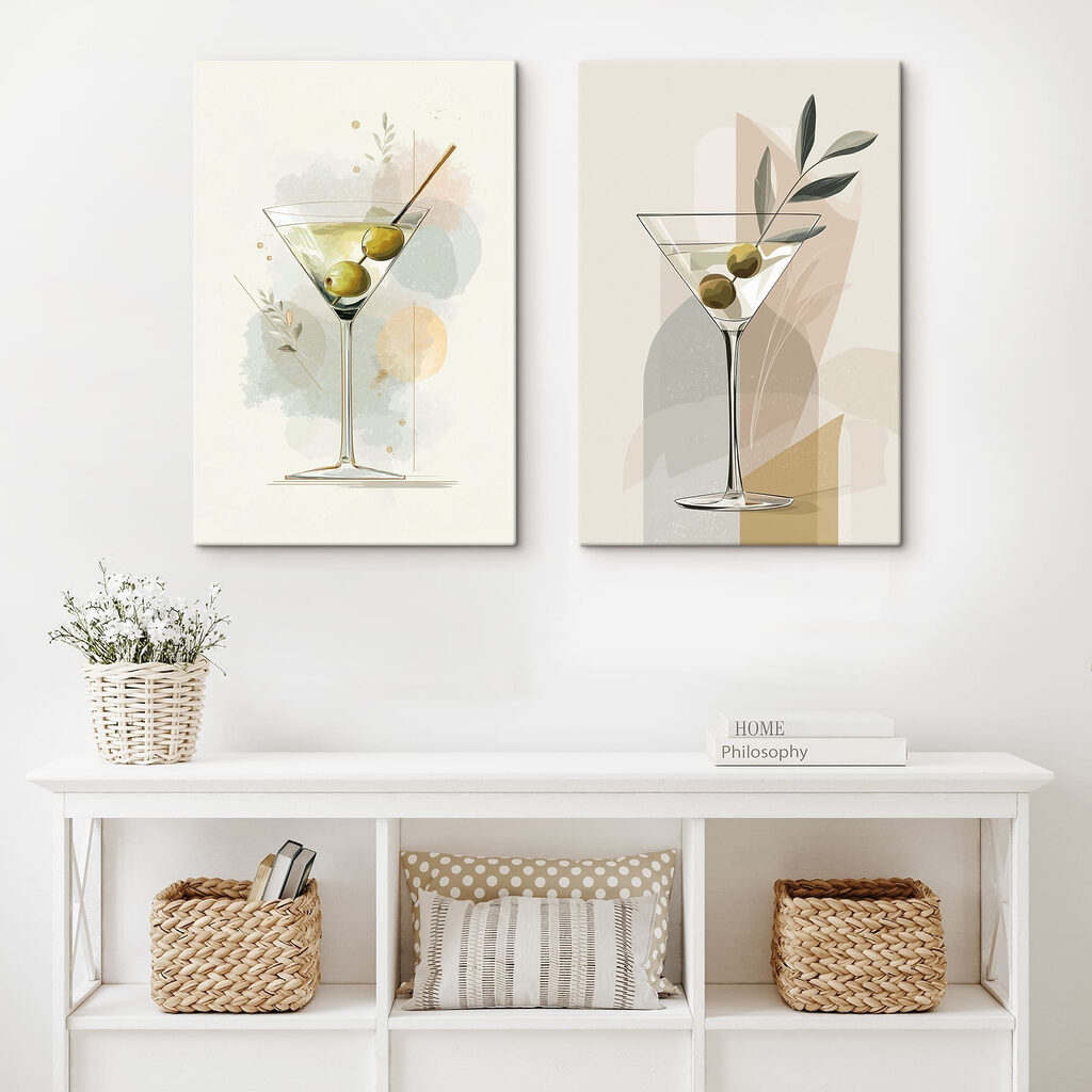 Bicchieri con olive — ambiente 2