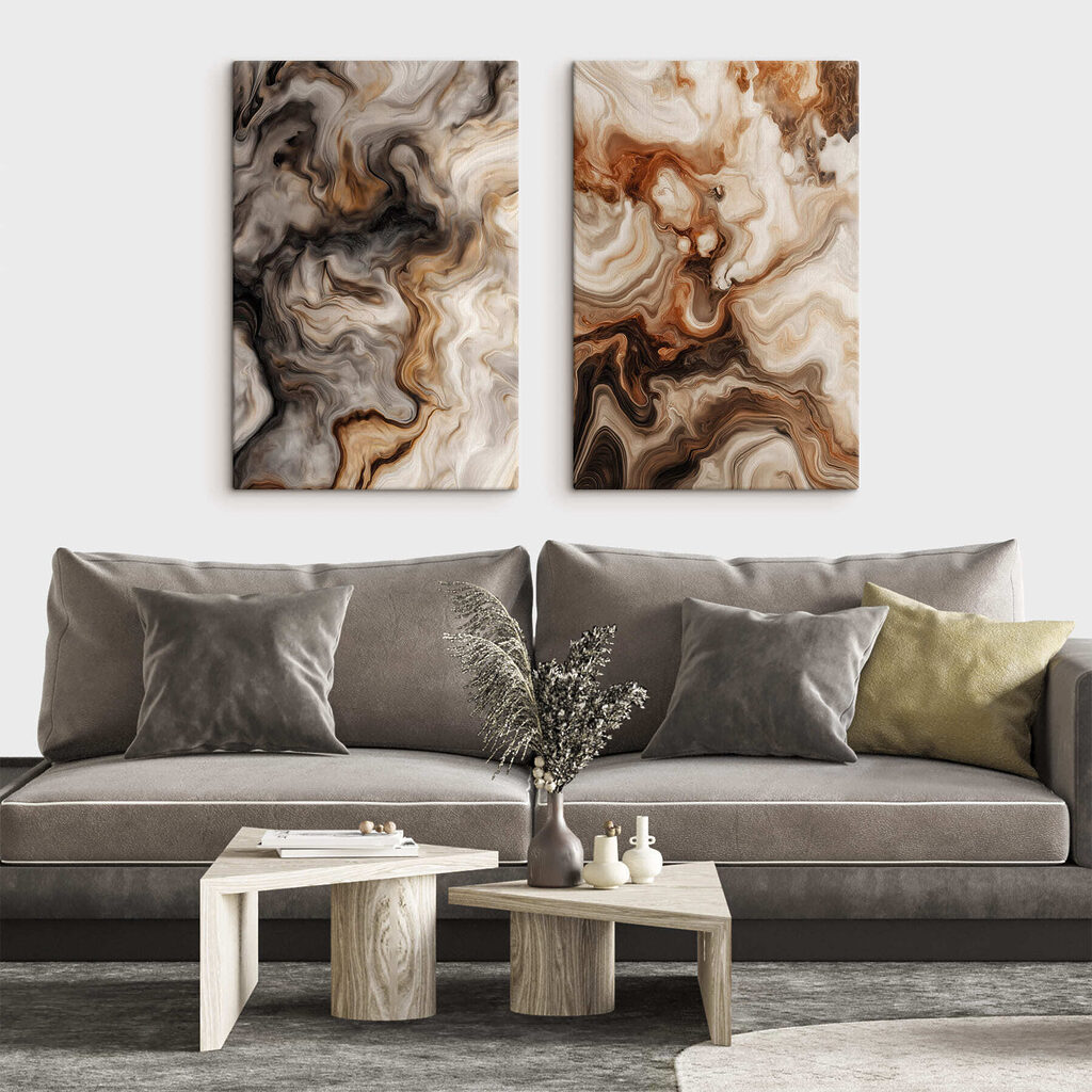 Terra in vortici in un ambiente