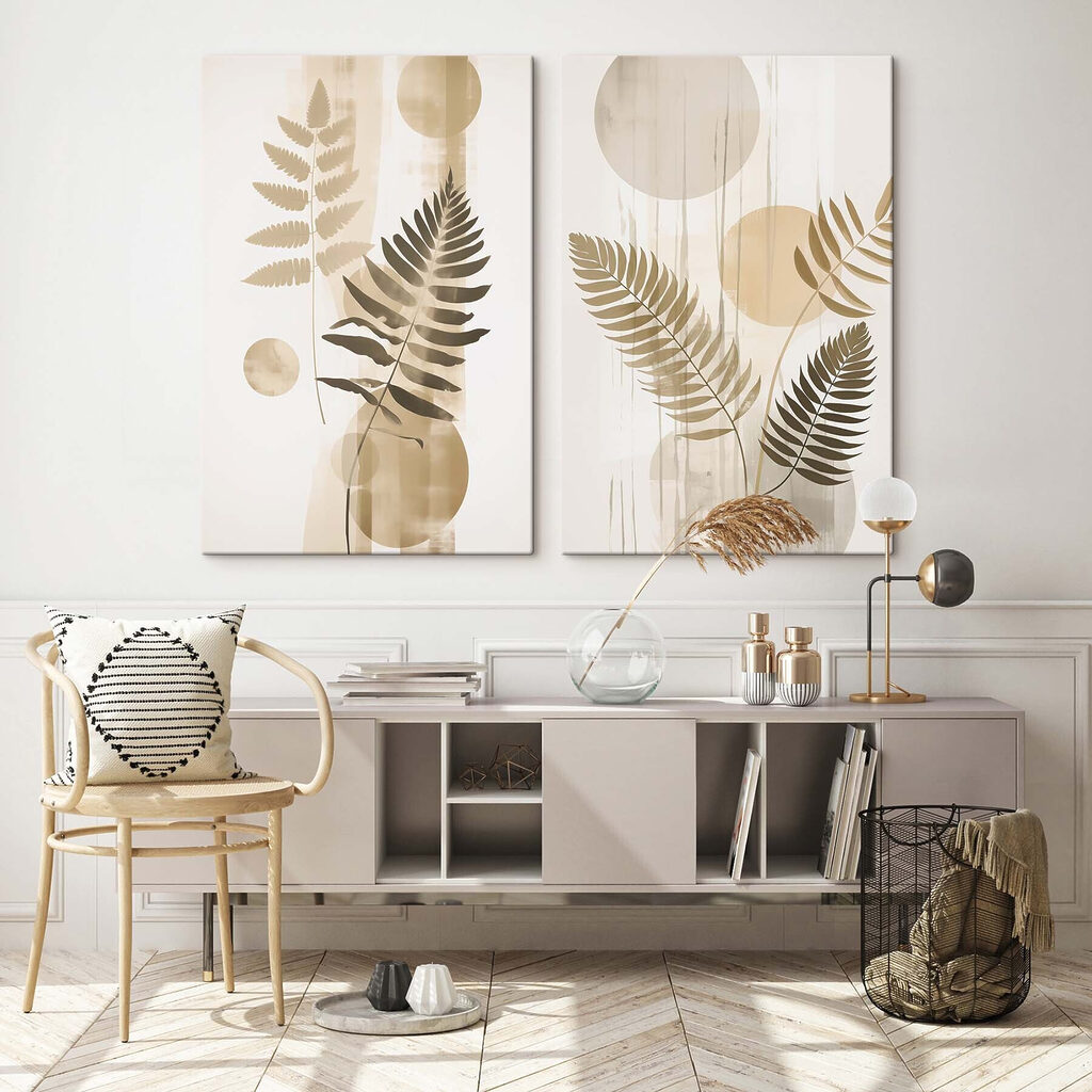 Foglie e cerchi — ambiente 2