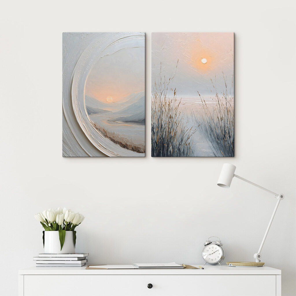 Sole dietro un arco in un ambiente