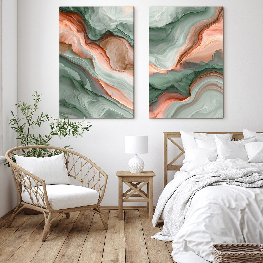 Onde verdi color corallo — ambiente 2
