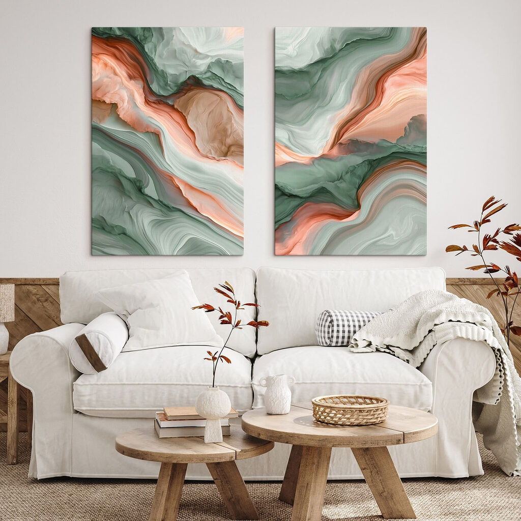 Onde verdi color corallo — ambiente 1