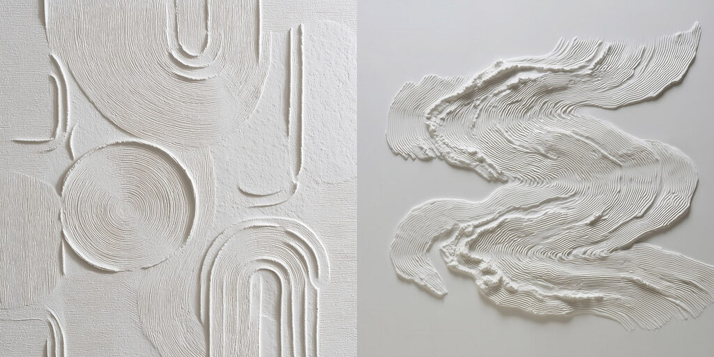 Solchi e tracce bianche — design completo