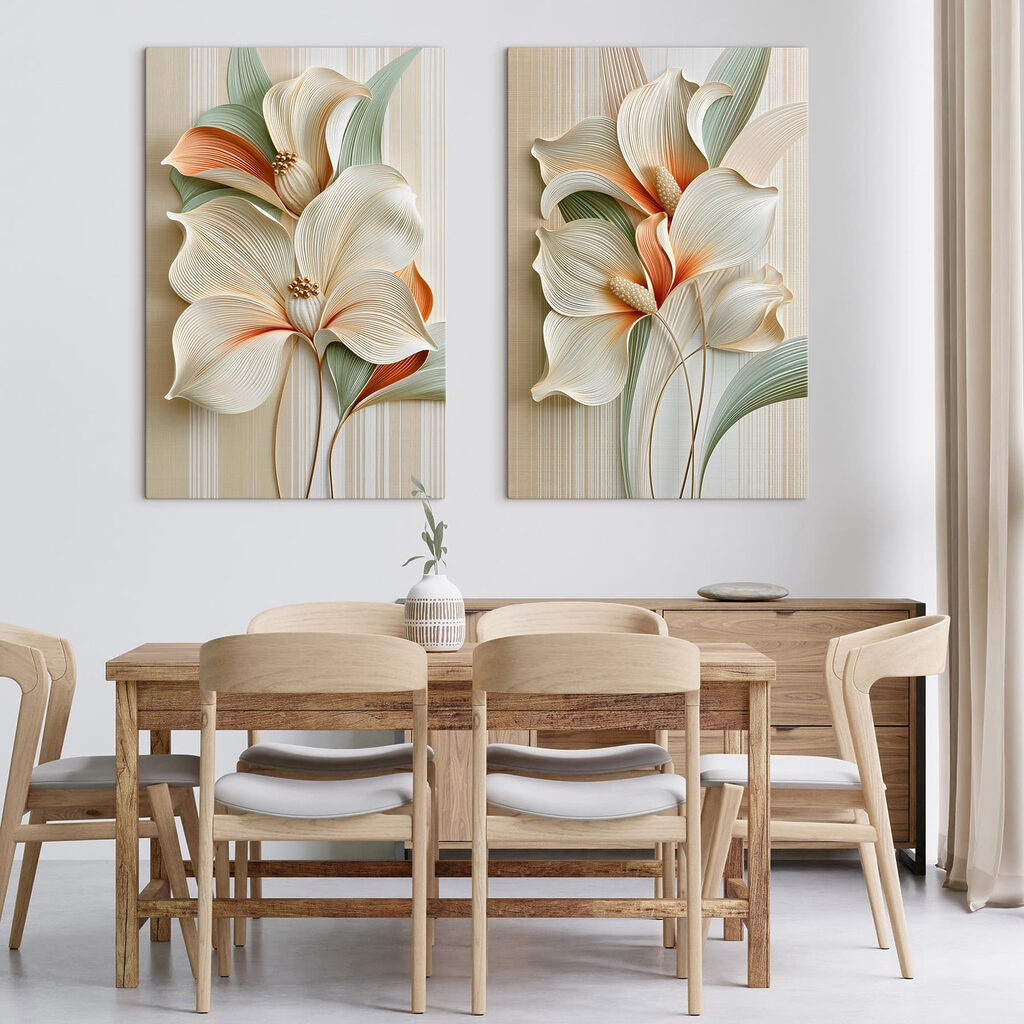 Grandi fiori bianchi — ambiente 1