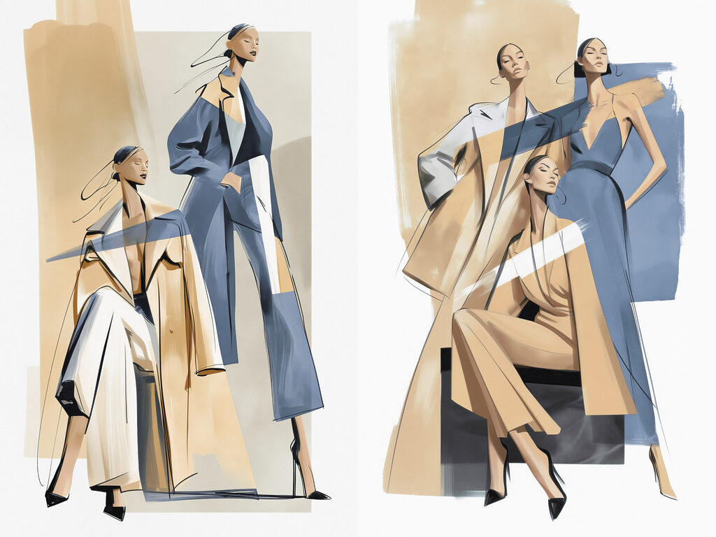 Donne eleganti — design completo