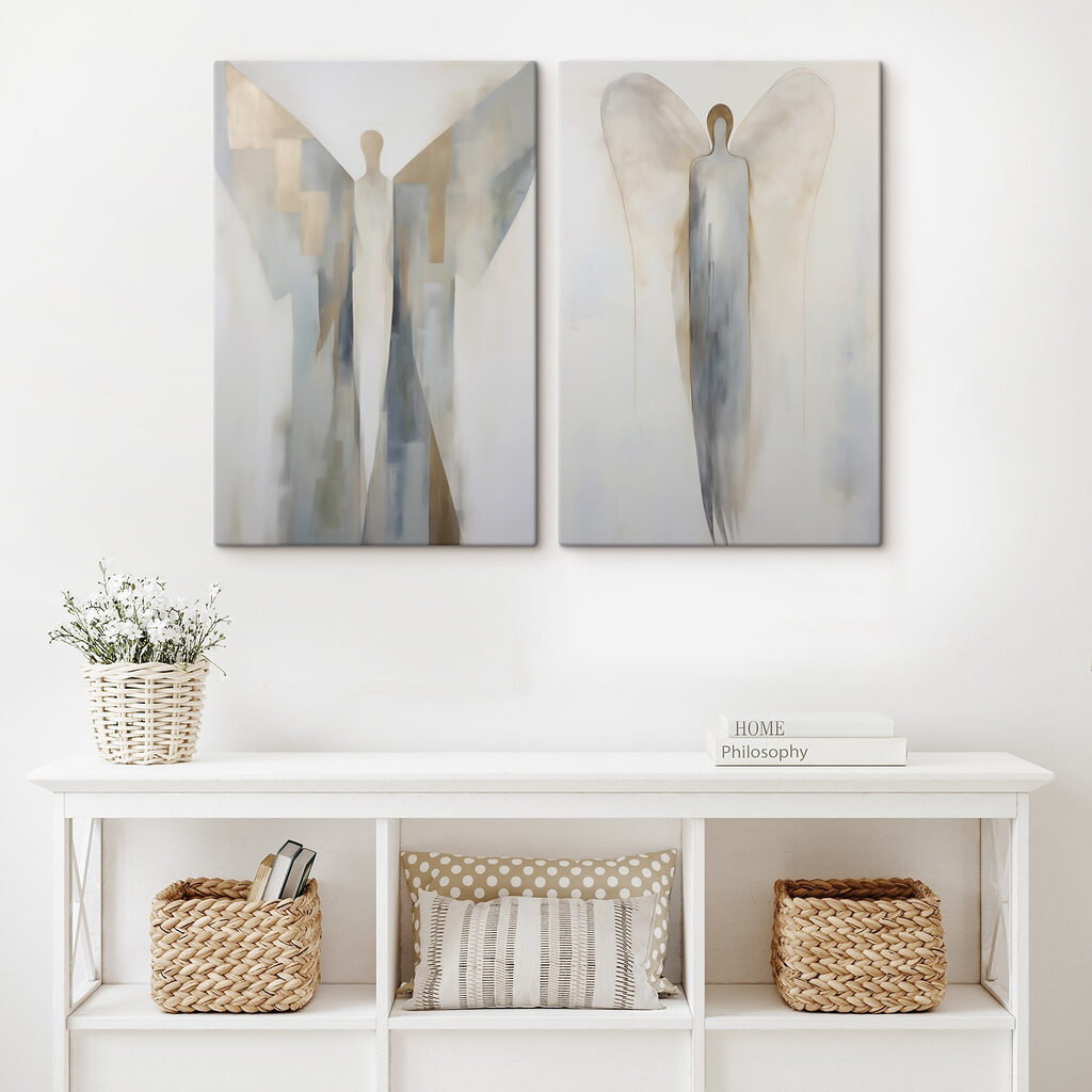 Angeli in lunghe pennellate — ambiente 2