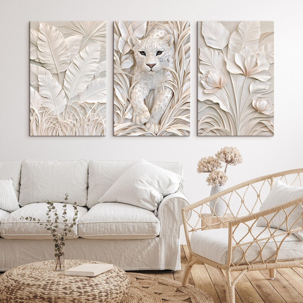 Felino tra le foglie — ambiente 2