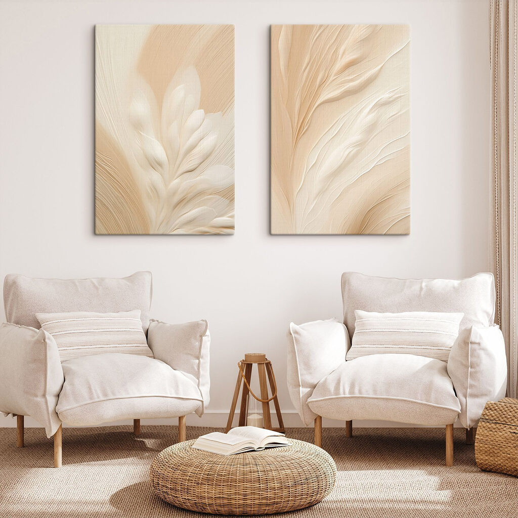 Foglie color sabbia — ambiente 2