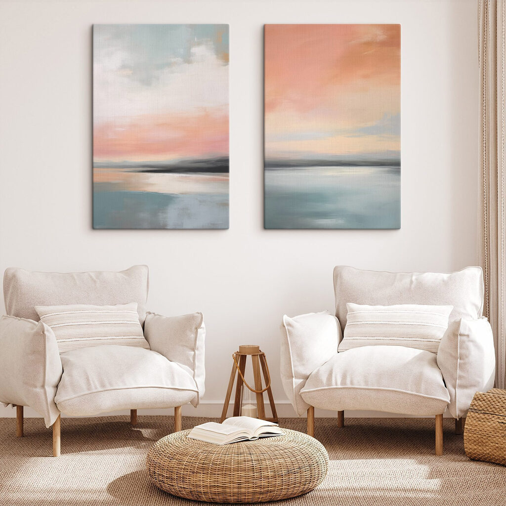 Cielo rosa sull’acqua — ambiente 2