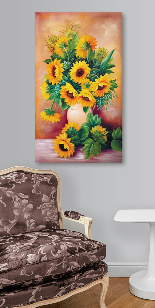 Girasoli in un vaso — ambiente 3