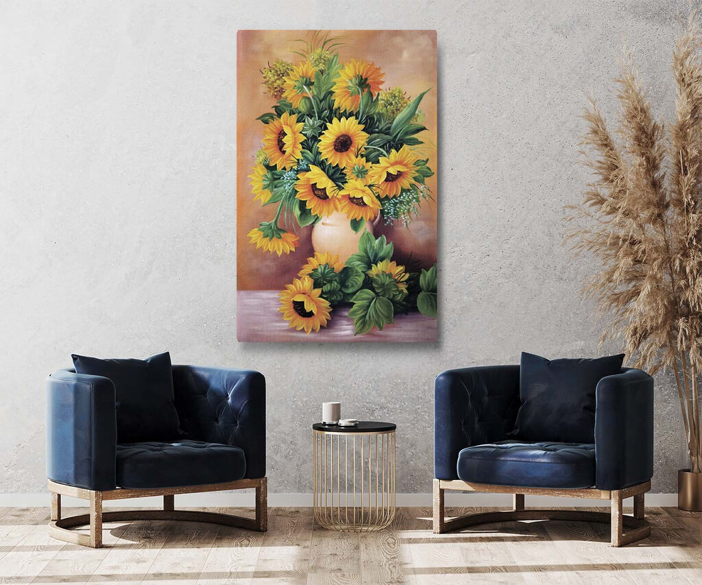 Girasoli in un vaso — ambiente 5