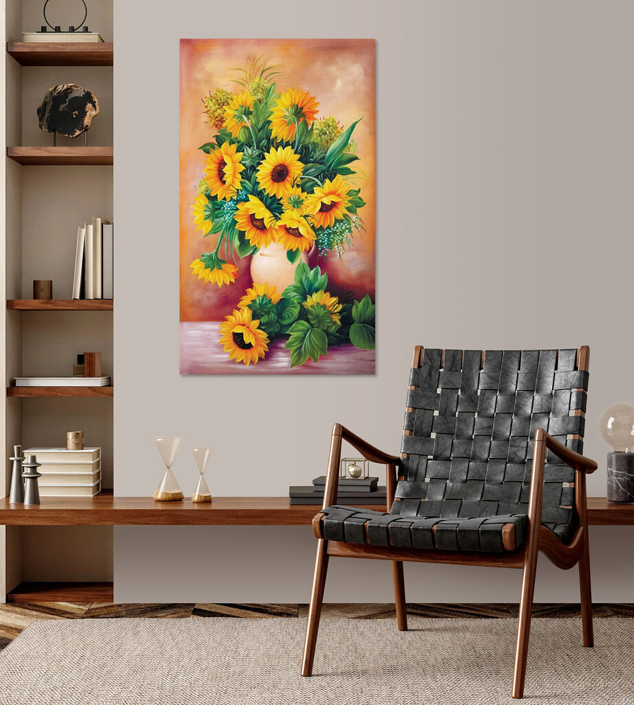 Girasoli in un vaso — ambiente 2