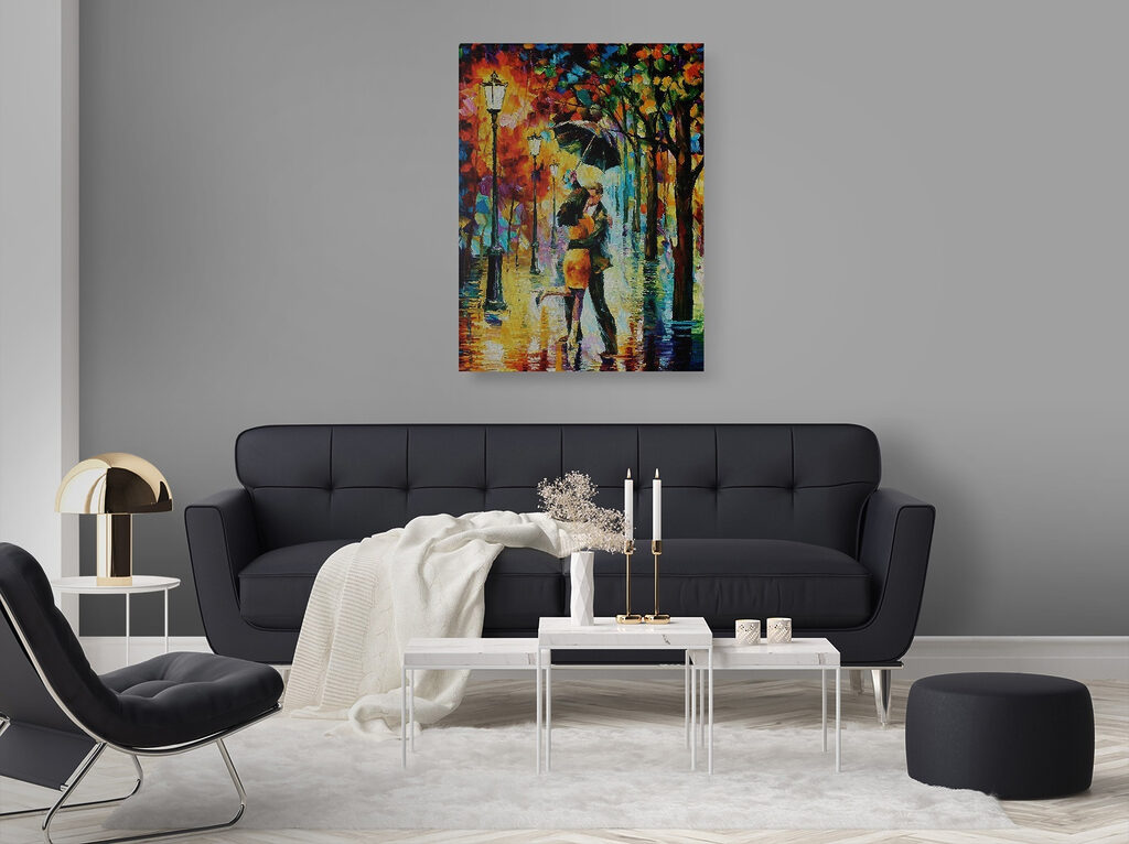 Bacio sotto la pioggia — ambiente 2