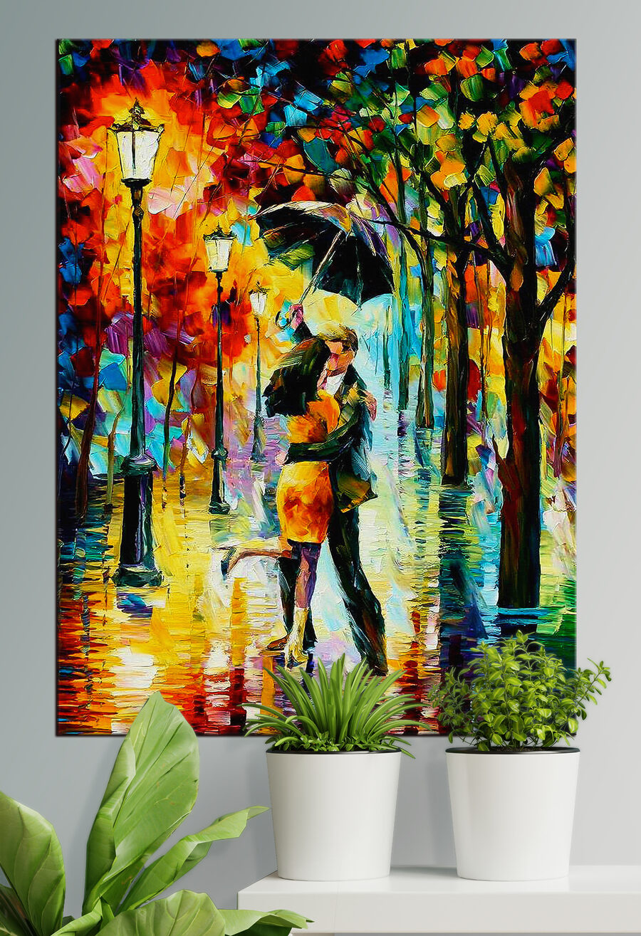 Bacio sotto la pioggia — ambiente 1