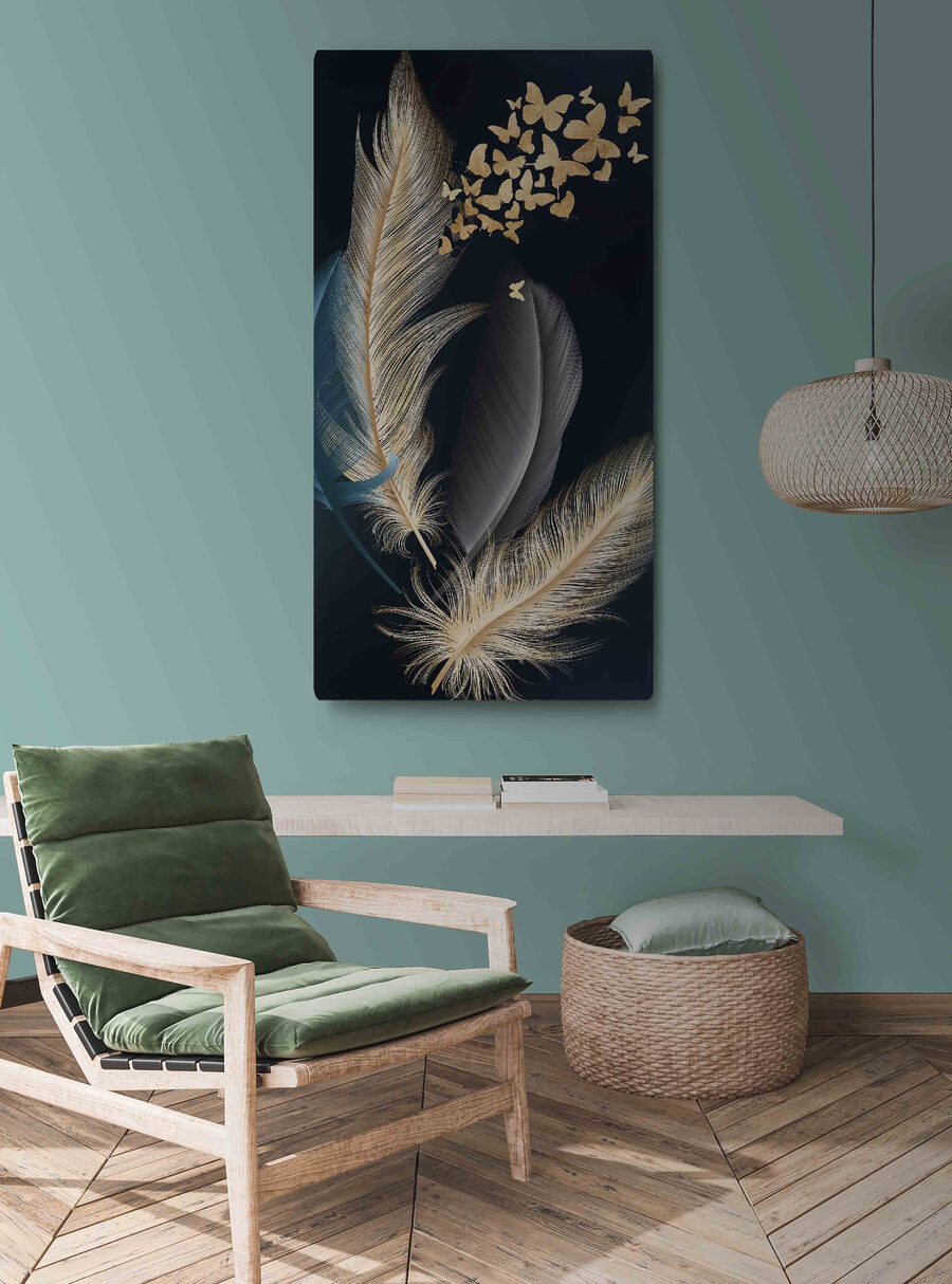 Piume e farfalle — ambiente 1