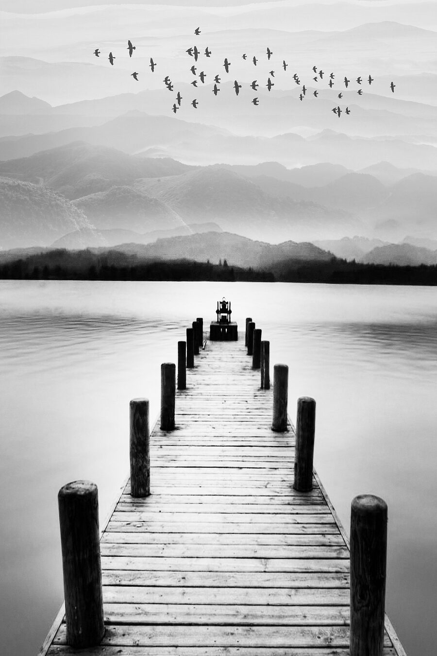 Molo verso il silenzio — design completo