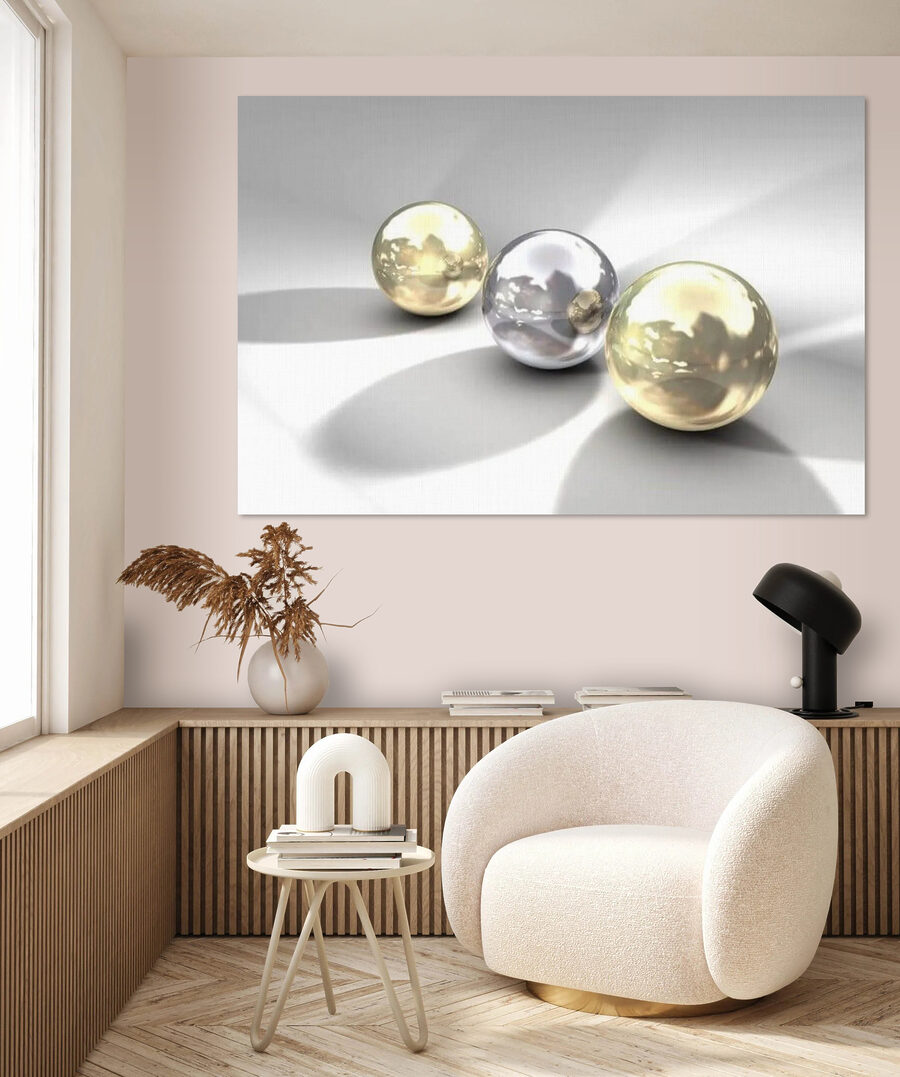 Tre sfere nella luce — ambiente 2