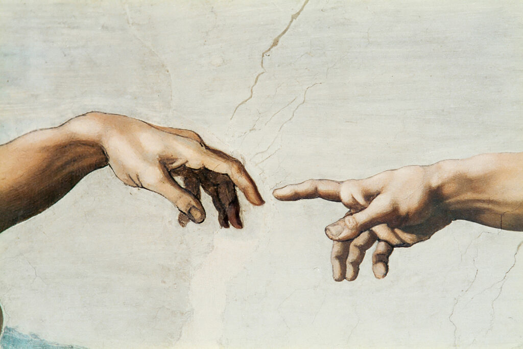 La creazione di Adamo — design completo