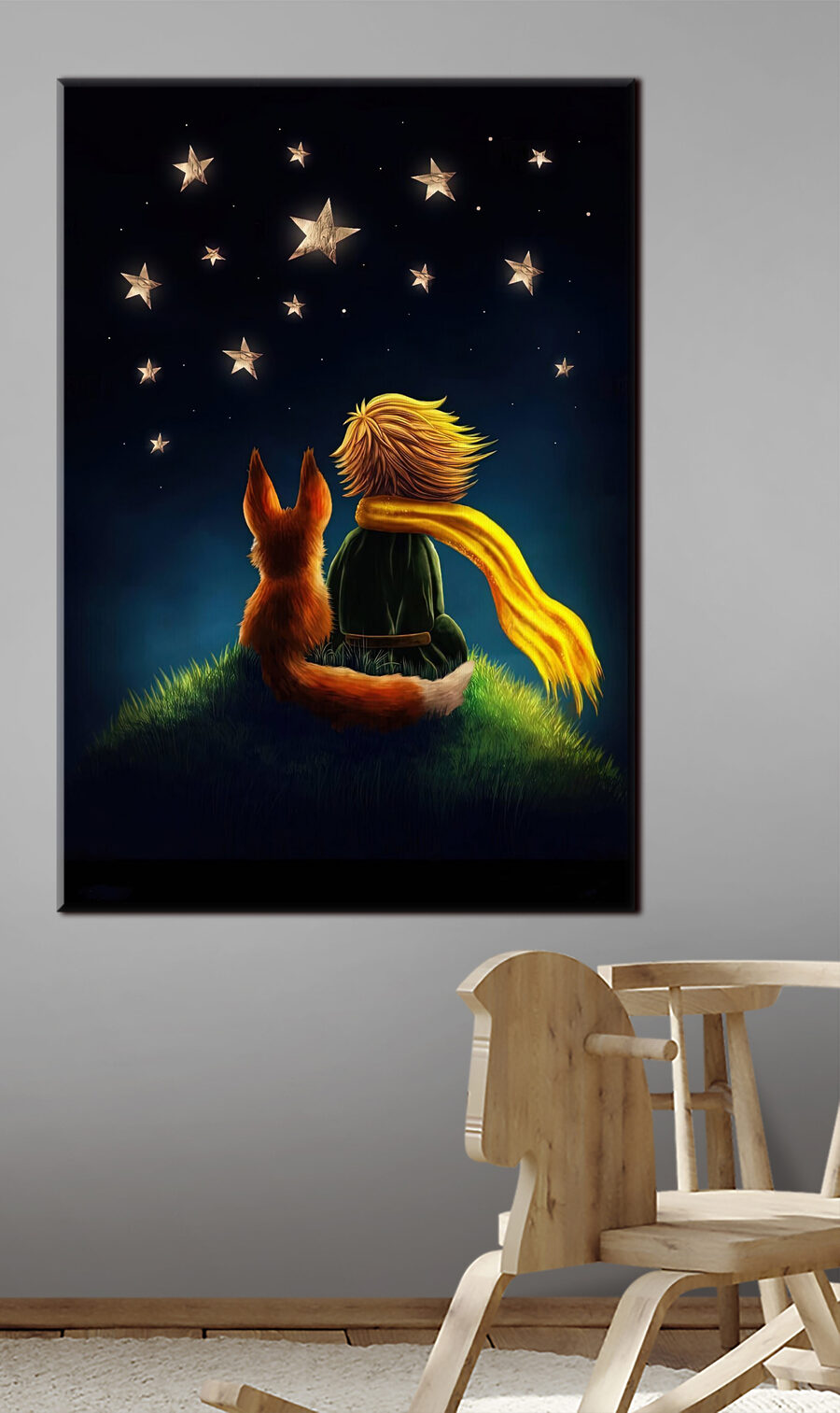 Insieme sotto le stelle in un ambiente