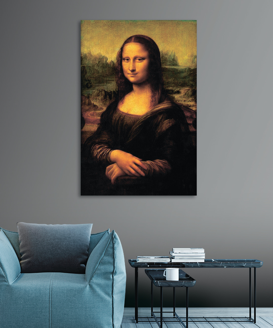Monna Lisa in un ambiente