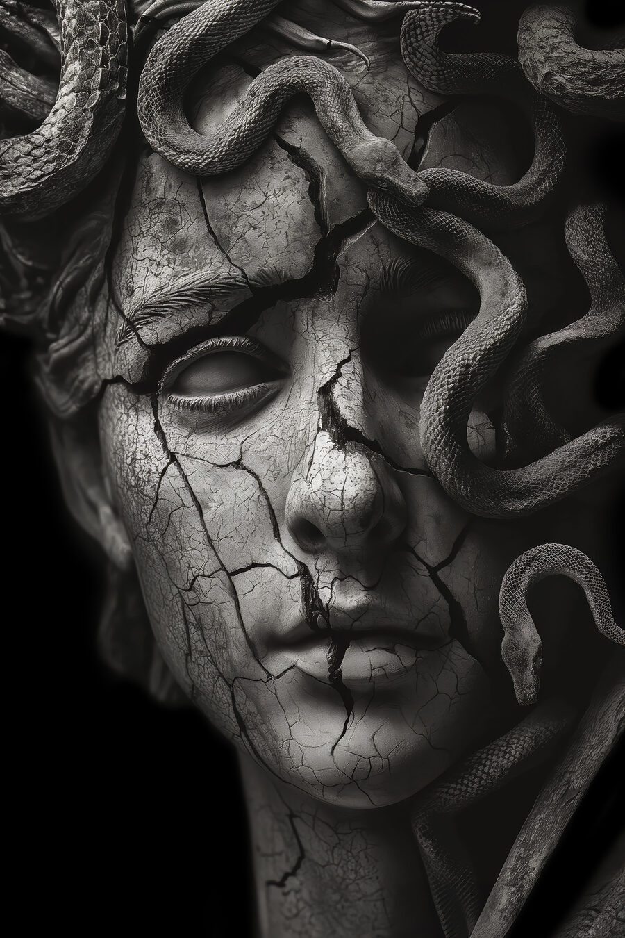 Medusa nell’ombra — design completo