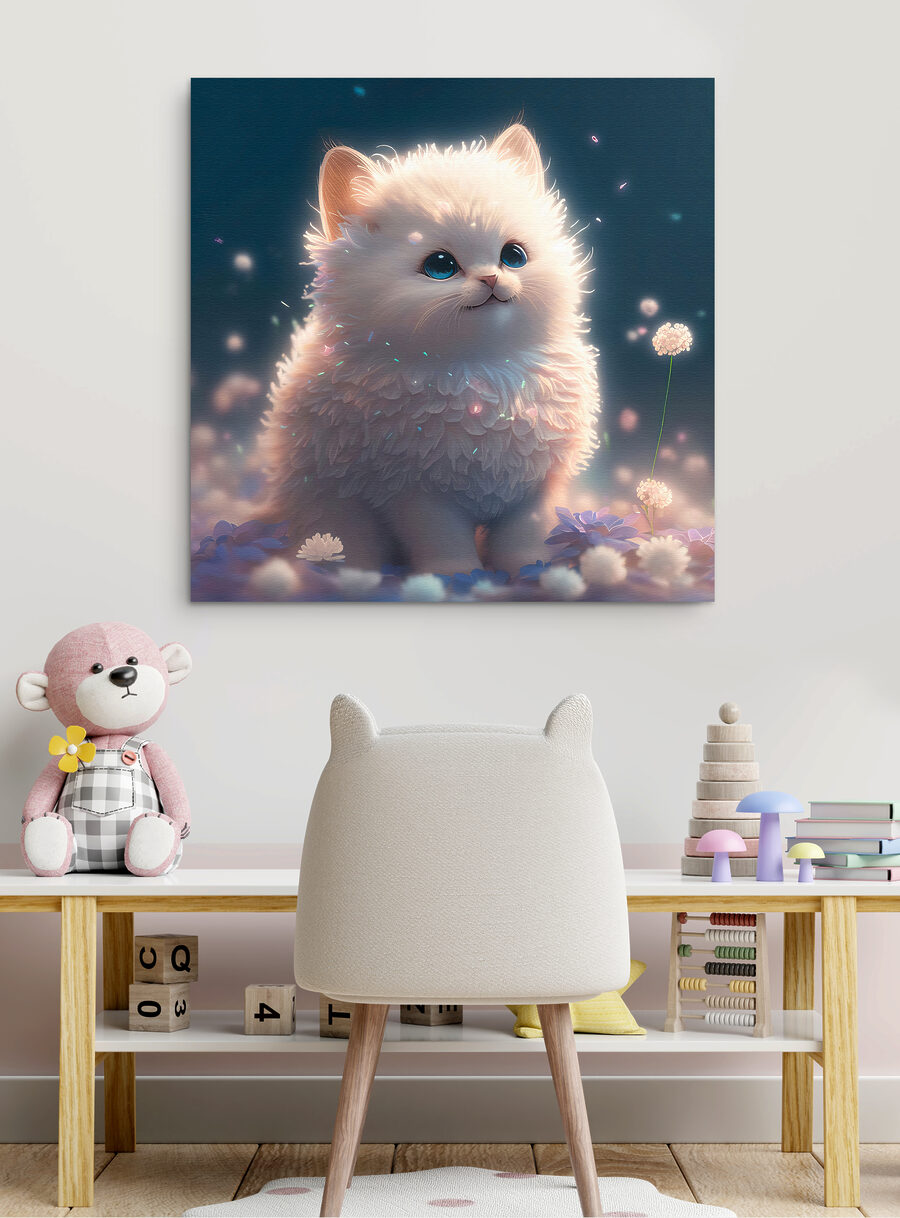 Gattino tra le scintille — ambiente 1