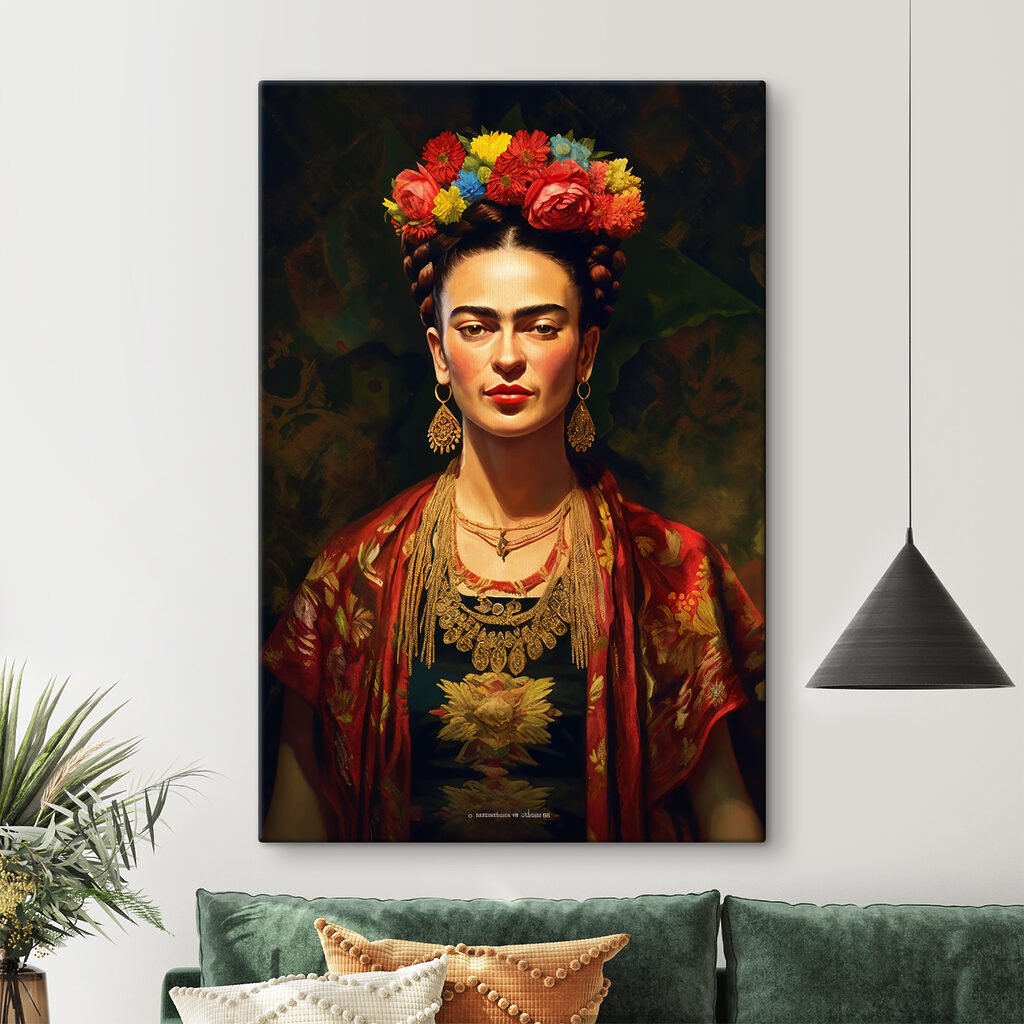 Sguardo caldo tra fiori — ambiente 5
