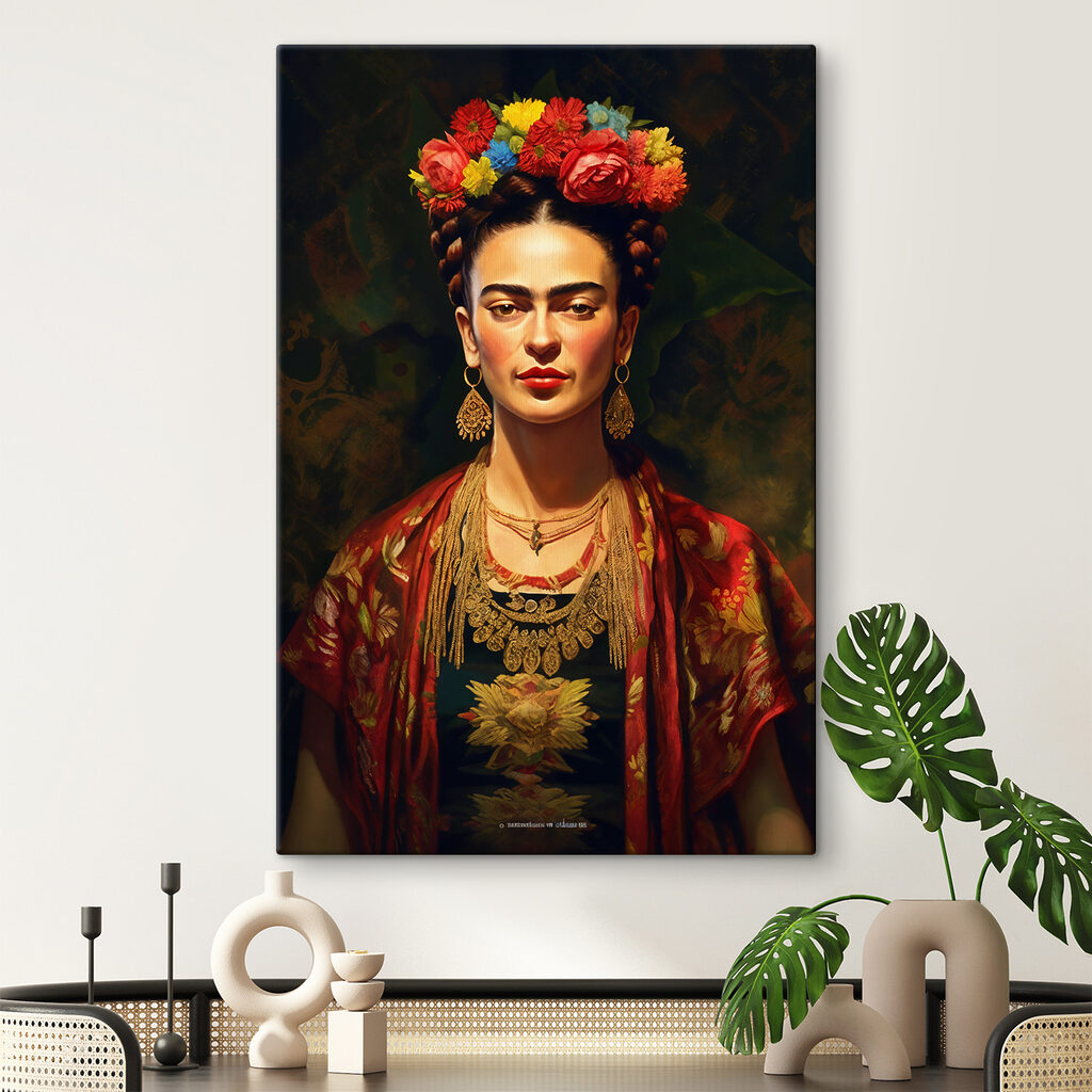 Sguardo caldo tra fiori — ambiente 6