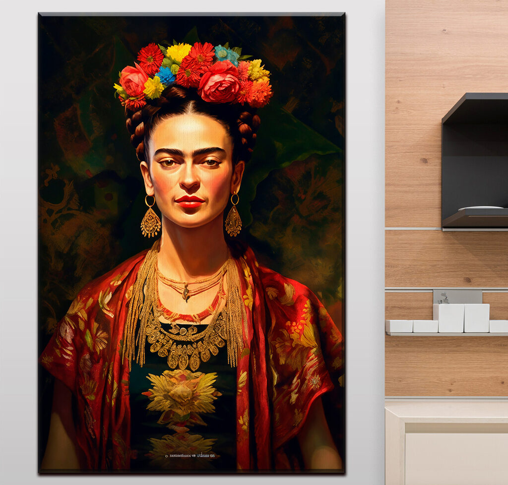 Sguardo caldo tra fiori — ambiente 4