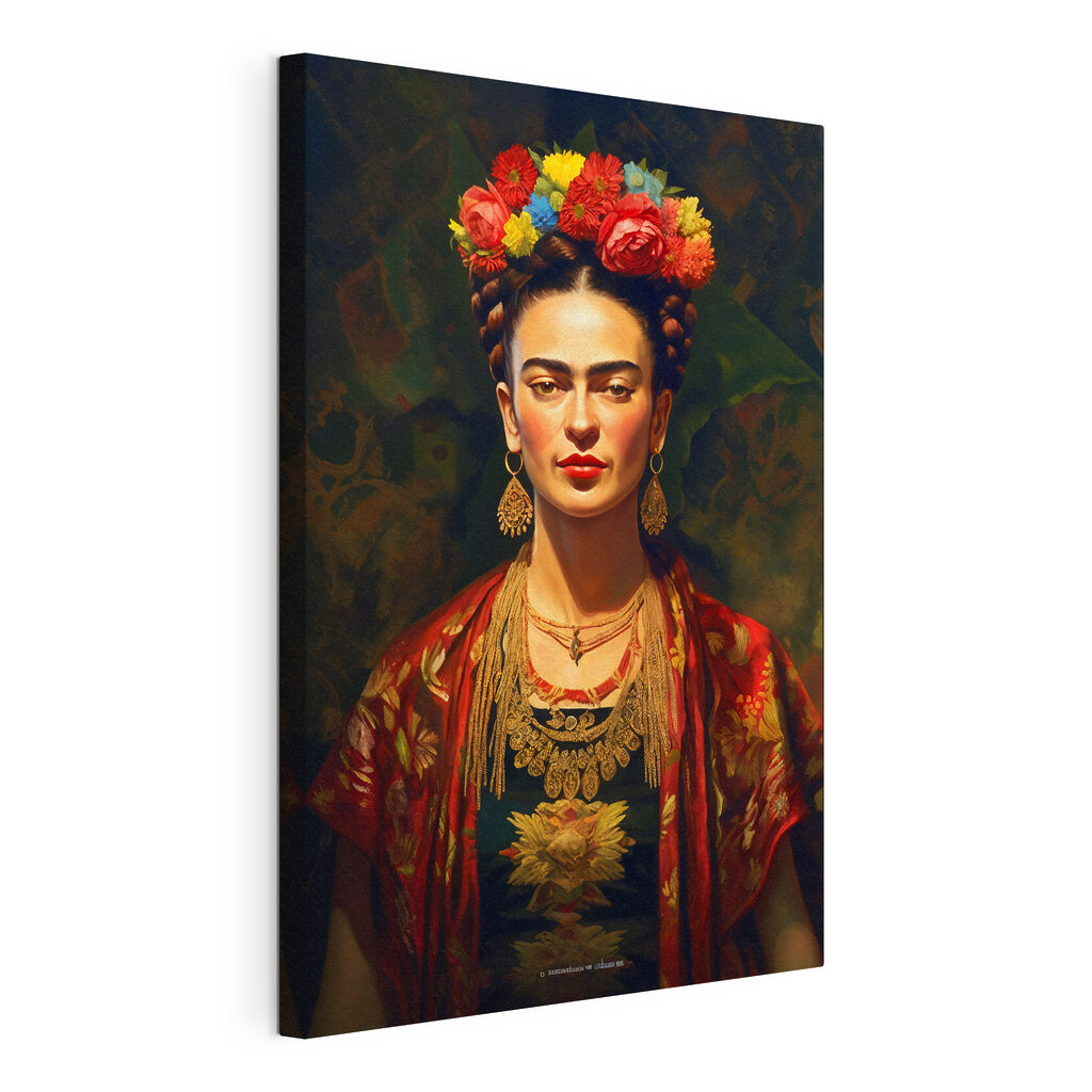 Sguardo caldo tra fiori — vista del prodotto