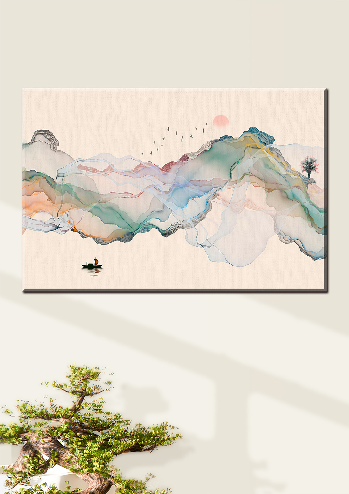 Paesaggio a inchiostro leggero — ambiente 2