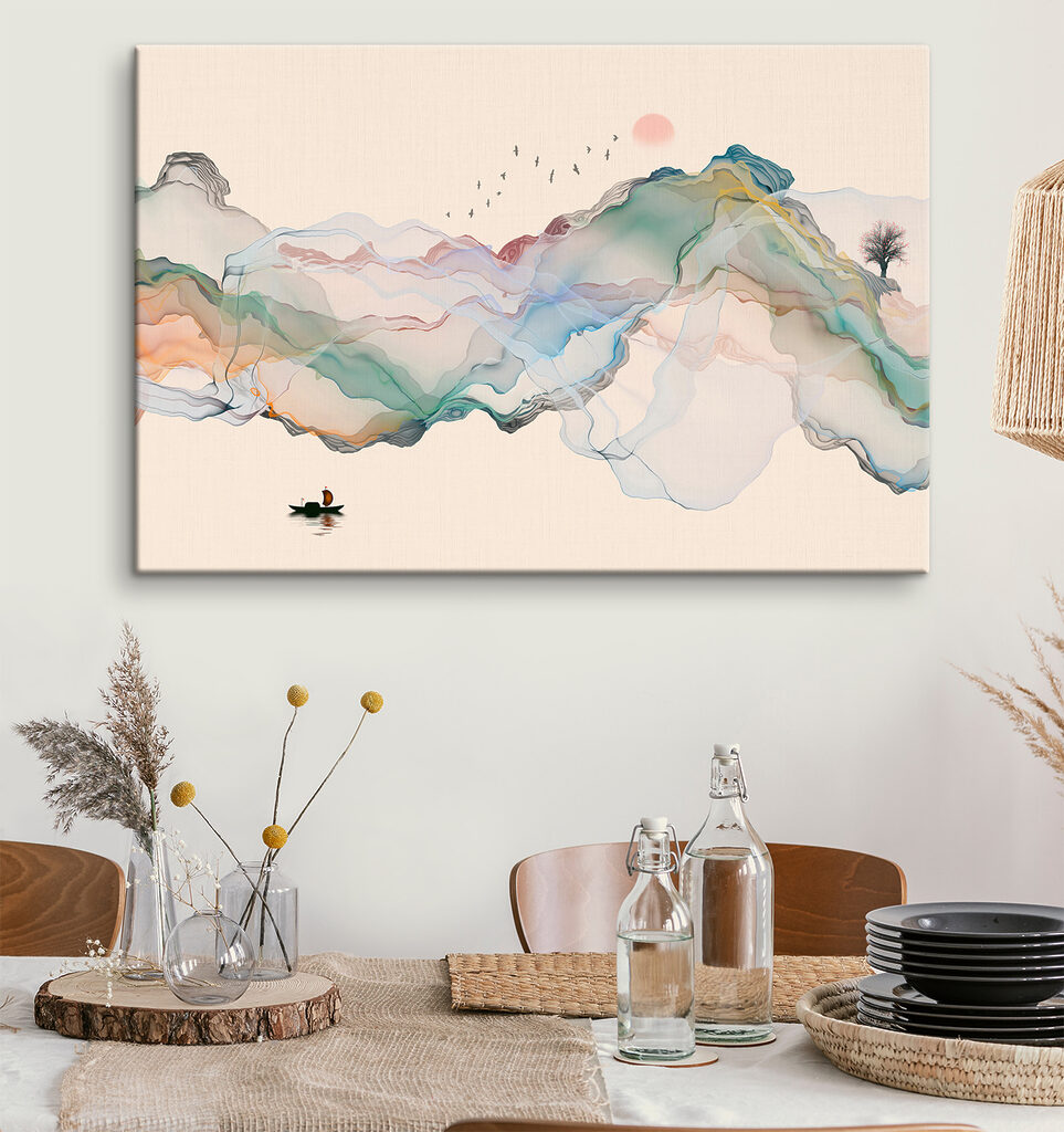 Paesaggio a inchiostro leggero — ambiente 5