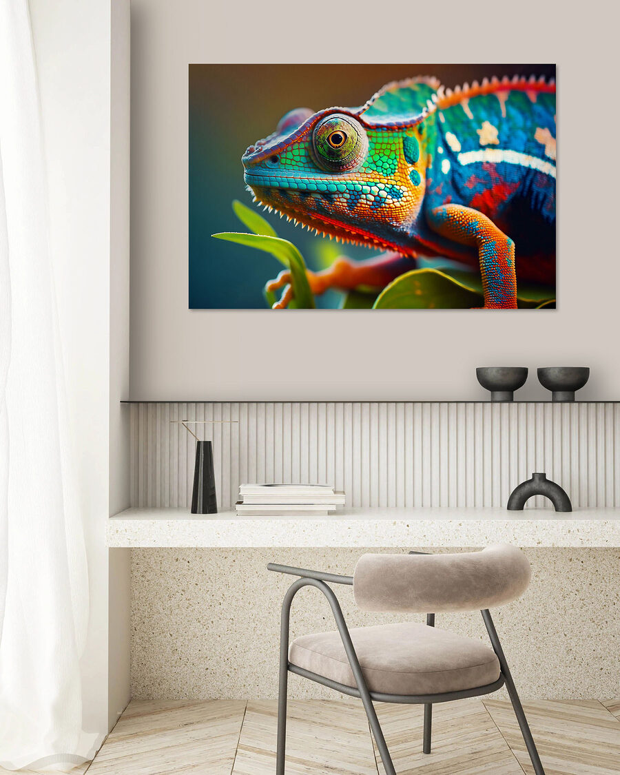 Camaleonte a pieni colori — ambiente 2