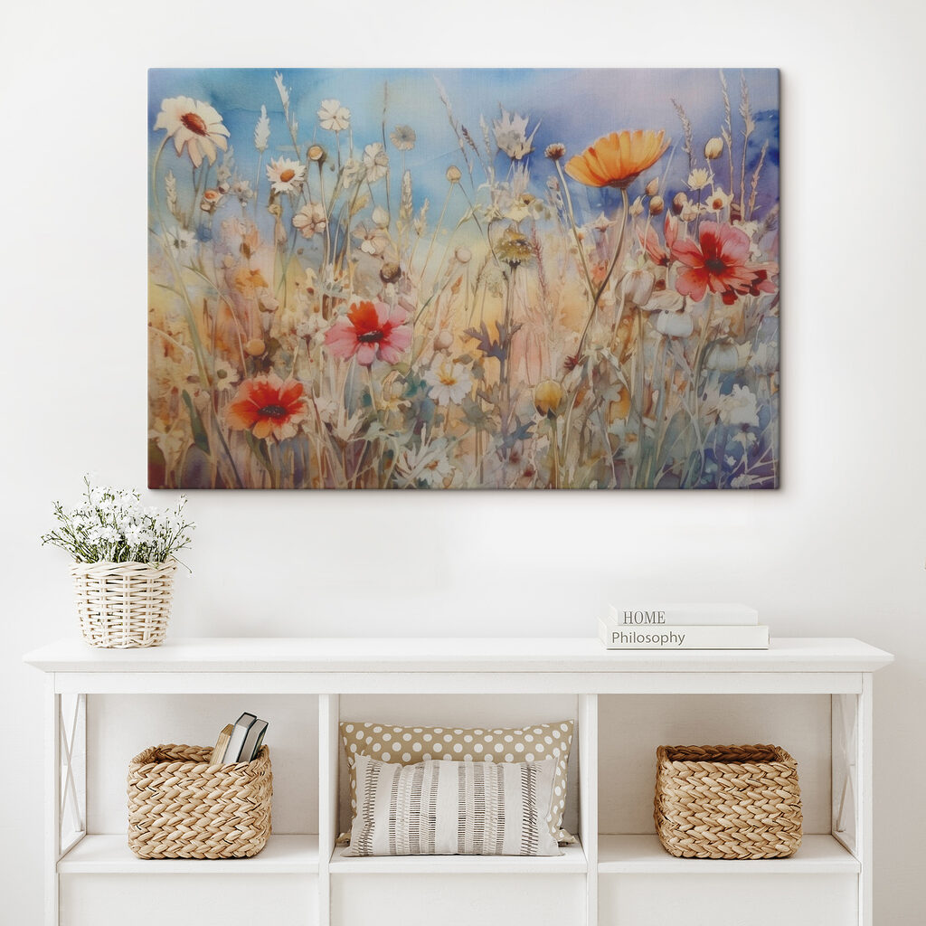 Fiori sotto cielo azzurro — ambiente 4