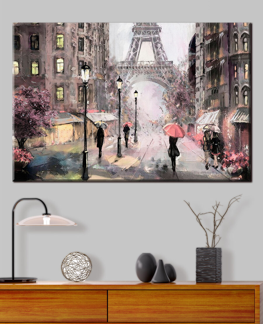Ombrelli alla Torre Eiffel — ambiente 2