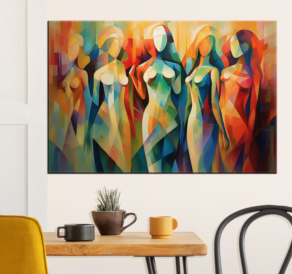 Donne in colori vivaci — ambiente 1