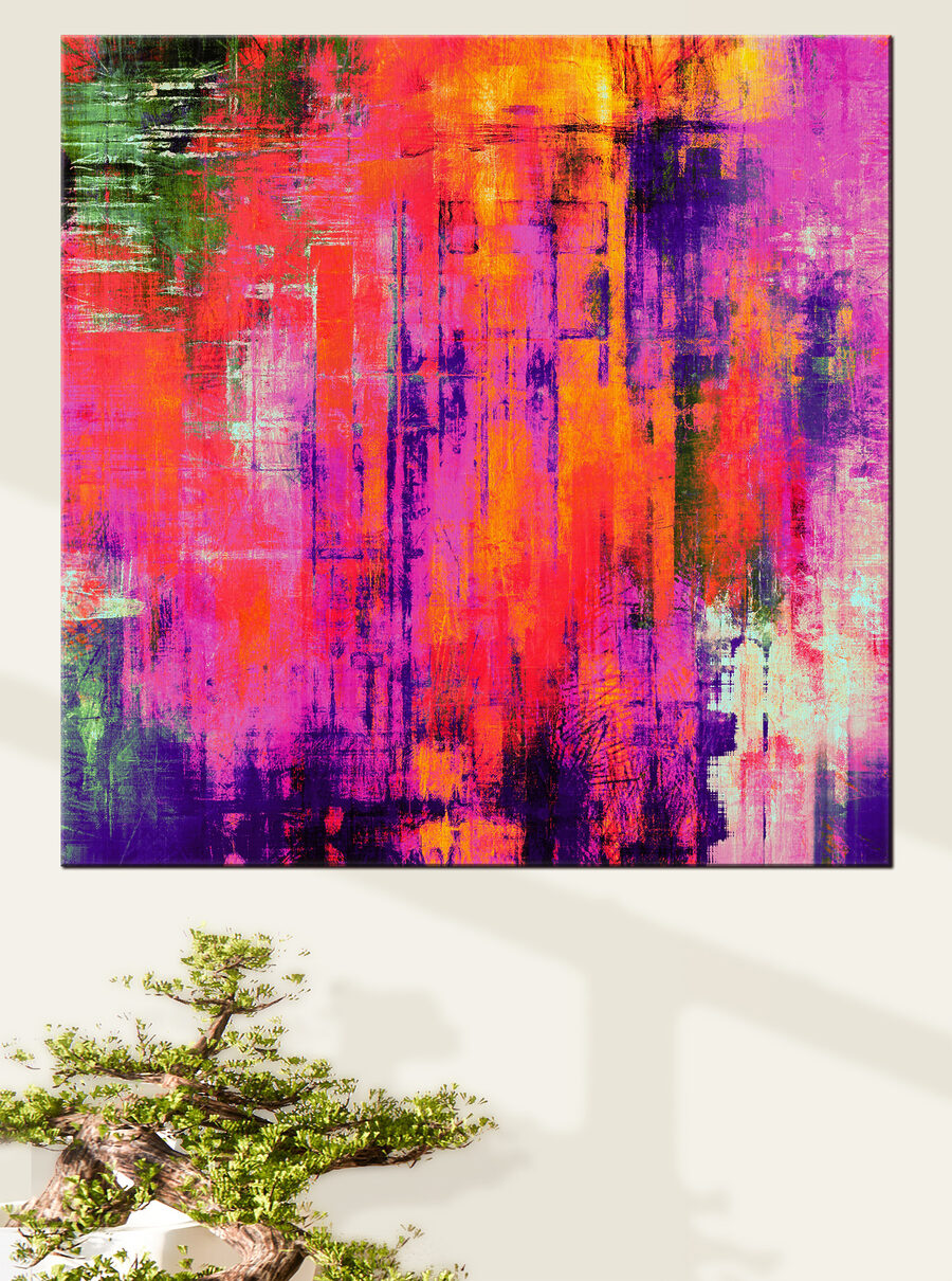 Colori lungo strisce ruvide — ambiente 1