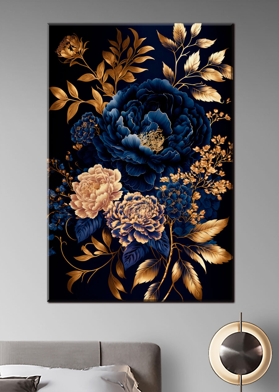 Fiori in blu reale — ambiente 2