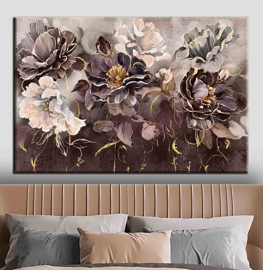 Fiori in grigi profondi — ambiente 2