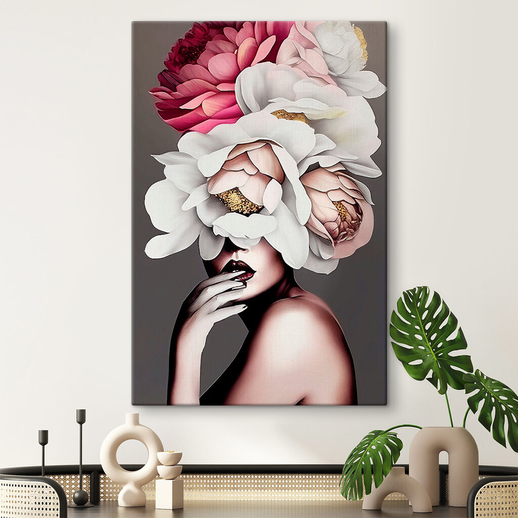 Volto dietro i fiori — ambiente 4
